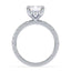 Addison Hidden Halo French Pavé Setting
