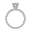 Addison Hidden Halo French Pavé Setting