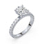 Addison Hidden Halo French Pavé Setting