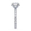 Addison Hidden Halo French Pavé Setting