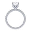 Addison Hidden Halo French Pavé Setting