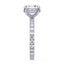 Addison Hidden Halo French Pavé Setting