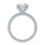 Addison Hidden Halo French Pavé Setting