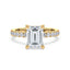 Addison Hidden Halo French Pavé Setting