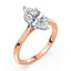 Billie Tulip Cathedral Solitaire Setting