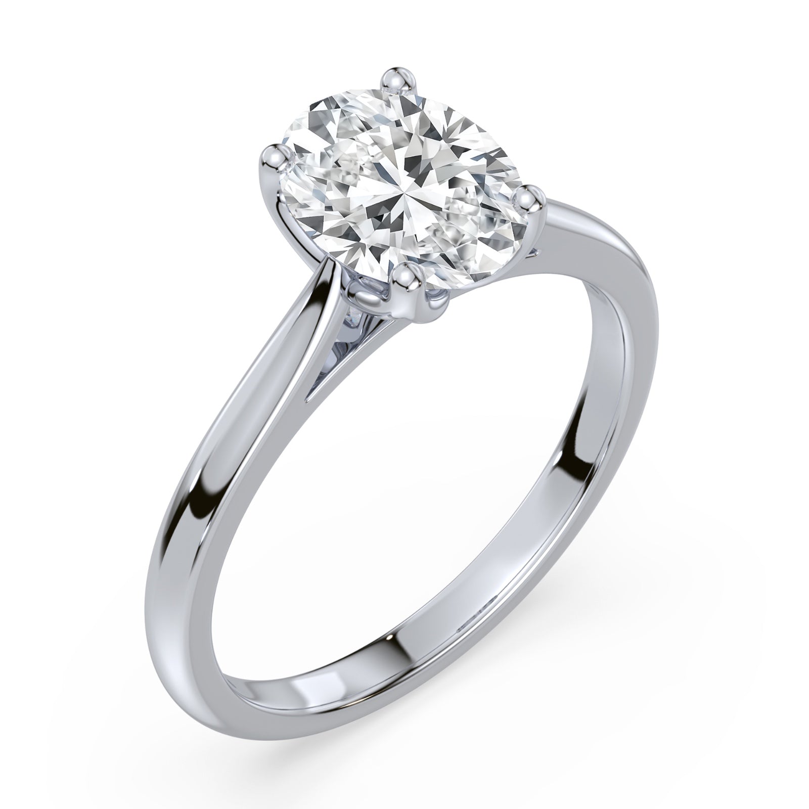 Billie Tulip Cathedral Solitaire Setting