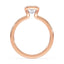 Claire Solitaire Half Bezel Setting