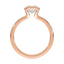 Claire Solitaire Half Bezel Setting
