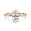 Claire Solitaire Half Bezel Setting