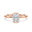 Claire Solitaire Half Bezel Setting