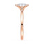 Claire Solitaire Half Bezel Setting