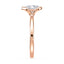 Claire Solitaire Half Bezel Setting