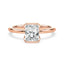 Claire Solitaire Half Bezel Setting