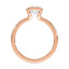 Claire Solitaire Half Bezel Setting