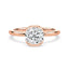 Claire Solitaire Half Bezel Setting