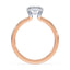 Claire Solitaire Half Bezel Setting