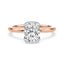 Claire Solitaire Half Bezel Setting