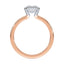 Claire Solitaire Half Bezel Setting