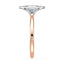 Claire Solitaire Half Bezel Setting