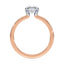 Claire Solitaire Half Bezel Setting