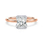 Claire Solitaire Half Bezel Setting