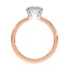 Claire Solitaire Half Bezel Setting