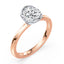 Claire Solitaire Half Bezel Setting
