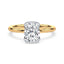 Claire Solitaire Half Bezel Setting