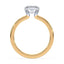 Claire Solitaire Half Bezel Setting