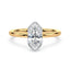 Claire Solitaire Half Bezel Setting