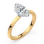 Claire Solitaire Half Bezel Setting