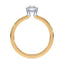 Claire Solitaire Half Bezel Setting