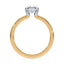 Claire Solitaire Half Bezel Setting