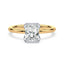 Claire Solitaire Half Bezel Setting