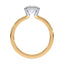 Claire Solitaire Half Bezel Setting