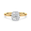 Claire Solitaire Half Bezel Setting
