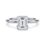 Claire Solitaire Half Bezel Setting