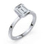 Claire Solitaire Half Bezel Setting