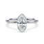 Claire Solitaire Half Bezel Setting