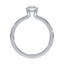 Claire Solitaire Half Bezel Setting