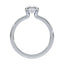 Claire Solitaire Half Bezel Setting