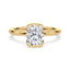 Claire Solitaire Half Bezel Setting