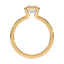 Claire Solitaire Half Bezel Setting