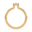 Claire Solitaire Half Bezel Setting