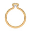 Claire Solitaire Half Bezel Setting