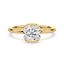 Claire Solitaire Half Bezel Setting