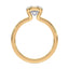 Claire Solitaire Half Bezel Setting