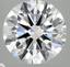 4.90ct Round Cut Lab Grown Diamond D VVS2