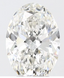 4.06ct Oval Cut Lab Grown Diamond F VVS2