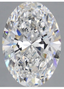4.06ct Oval Cut Lab Grown Diamond F VVS2